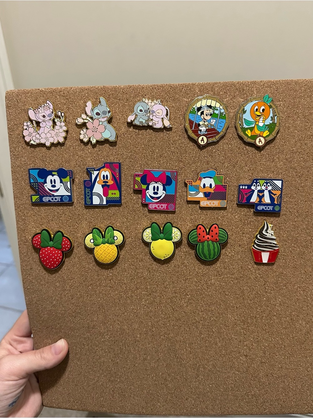 Disney Enamel Pin Collection - all in PERFECT condition